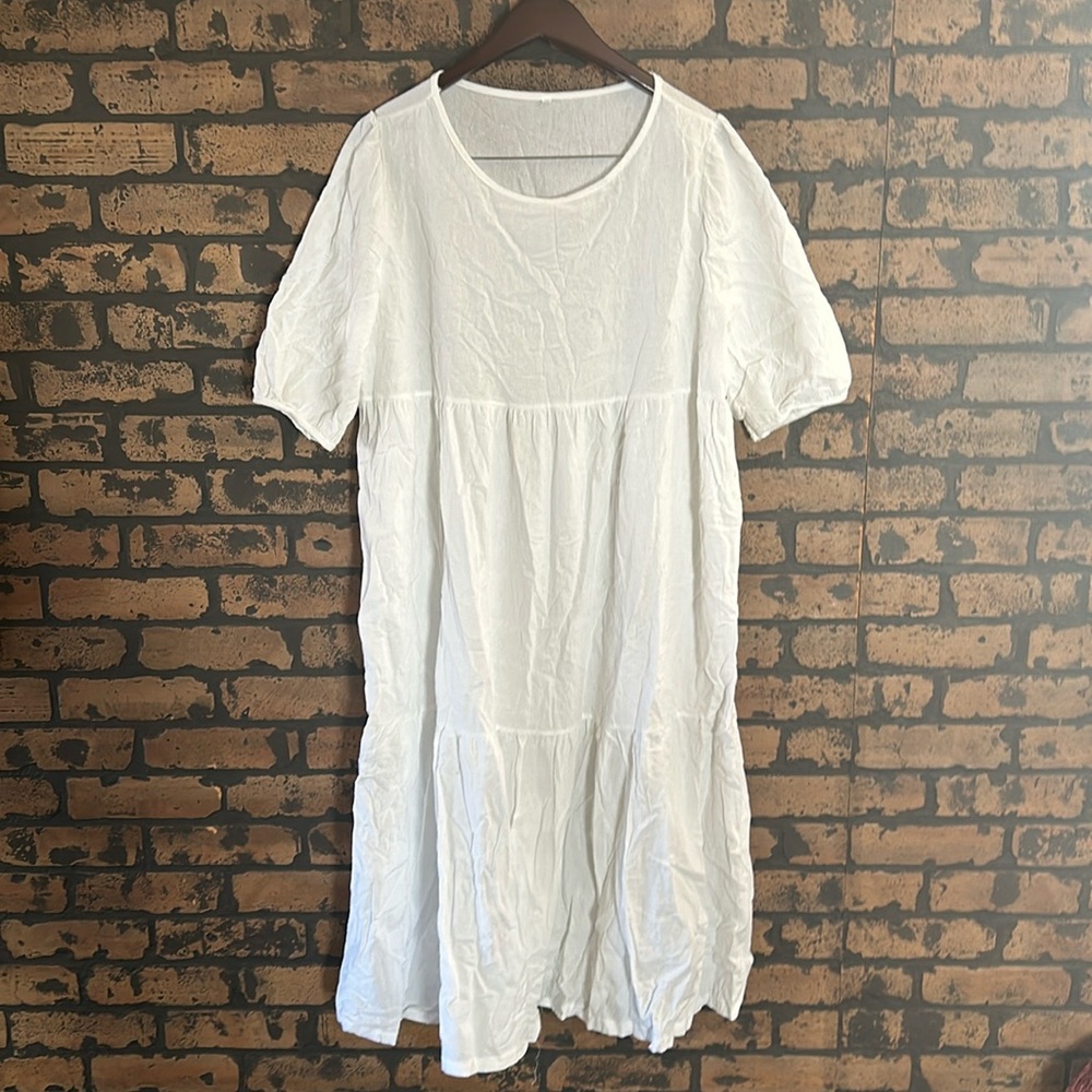 White Dress-Size 2XL-New without tags